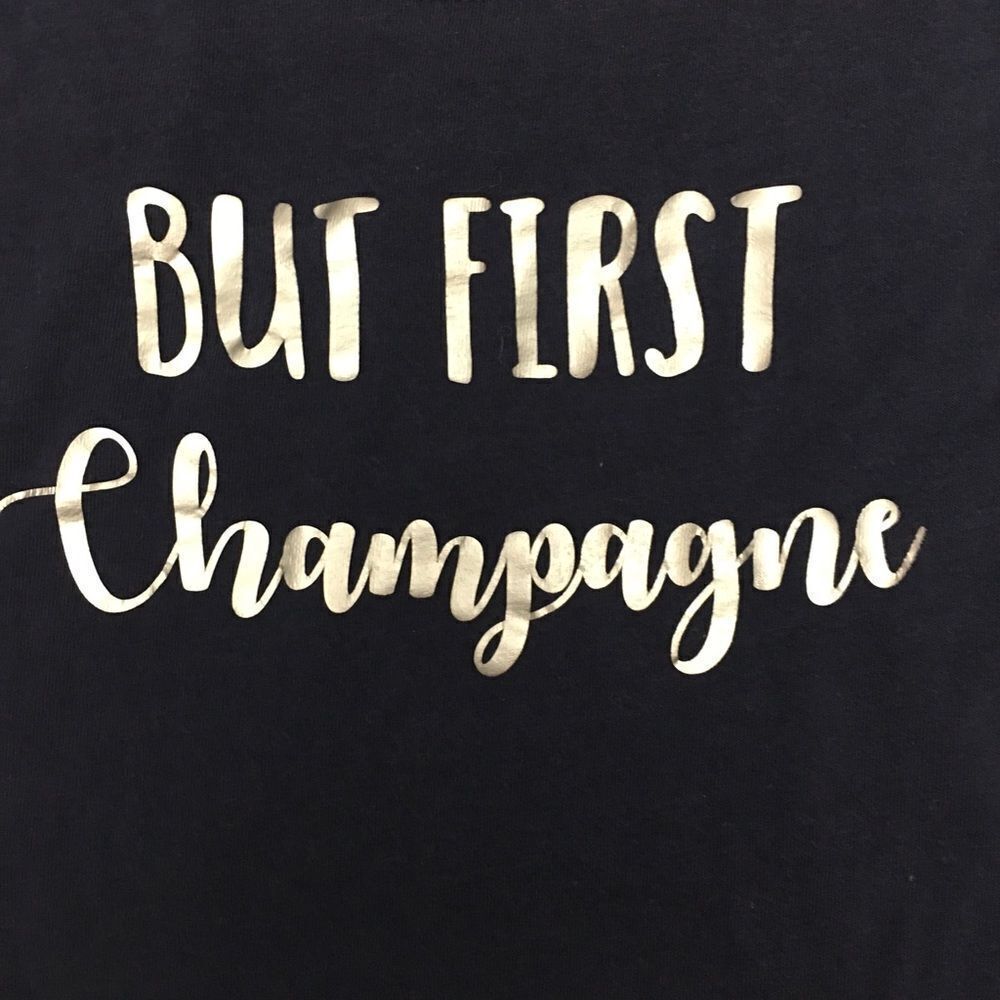 “But First Champagne” Tank Top - Picture 3 of 10